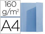 Classificador Exacompta Din A4 Azul 160 gr com Aba Interior