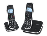 Telefone sem Fios Spc Telecom 7243n Preto Identificador de Chamadas Agenda Visor