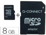 Cartão de Memoria Sd Micro Q-connect Flash 8 GB Classe 4 com Adaptador