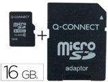 Cartão de Memoria Sd Micro Q-connect Flash 16 GB Classe 6 com Adaptador