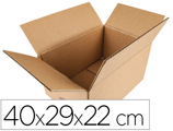 Caixa para Embalar Americana Q-connect Medidas 400x290x220 mm Espessura Cartão 5 mm