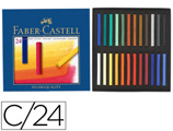 Giz Pastel Faber Castell Estojo Cartão 24 Cores Sortidas