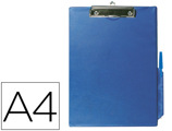 Prancheta Q-connect Miniclips Pvc Din A4 Azul