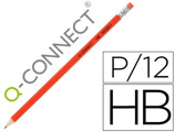 Lápis de Grafite Q-connect Hexagonal com Borracha n.2 Hb