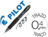 Esferográfica Pilot g-2 Pixie Preta Tinta Gel Retractil Pega de Borracha