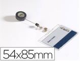 Identificador Durable com Cordão Extensivel Uso Vertical/horizontal 54x85 mm