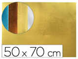 Goma Eva 50x70 cm Espessura 2 mm Metalizada Ouro