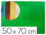 Goma Eva 50x70 cm Espessura 2 mm Metalizada Verde