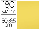 Cartolina 50x65 cm 180 gr Amarelo Limão Pack de 25 Unidades
