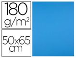 Cartolina 50x65 cm 180 gr Azul Pack de 25 Unidades