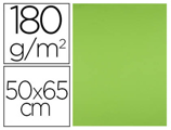 Cartolina 50x65 cm 180 gr Verde Pistacho Pack de 25 Unidades