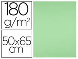 Cartolina 50x65 cm 180 gr Verde Erva Pack de 25 Unidades