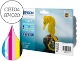 Tinteiro Epson t0487 Stylus dx3800 / r200 / r300 / rx500 / rx600 Pack Cor + Preto