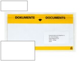 Envelope Autoadesivo Q-connect Porta Documentos Multilingue 225x165 mm Janela Transparente Pack de 100 Unidades