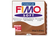 Pasta para Modelar Staedtler Fimo Soft 56 gr Cor Chocolate