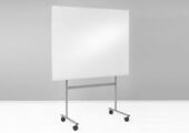 Quadro Magnético Branco 156,5x196x66,5cm Boarder Floor Stand (cavalete / Conferência)