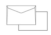 Envelopes Carteira 72x110mm 80Gr