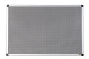 Quadro de Cortiça Magnético 45x60cm Preto Moldura Alumínio Combonet Maya