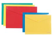 Envelopes de Plástico com Mola Amarelo Erichkrause
