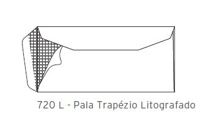 Envelopes 720 L Pala Trapézio 114x230mm 70gr