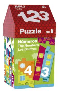 Puzzle Casinha 123 40U na Loja Ricardo e Vaz, Infantil, Jogos Didáticos