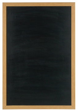 Quadro para Letras com Moldura em Madeira 45x60cm