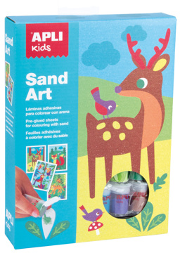 Kit Diy Sand Art Colorir com Areia 4U