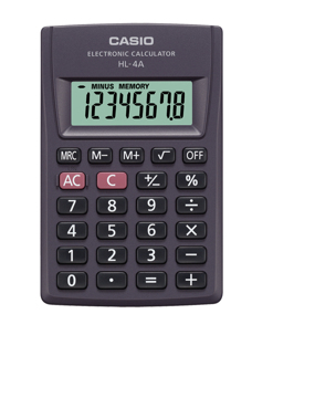 Calculadora Casio de 8 Dígitos