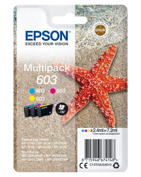 Multipack 3-colours 603 Ink