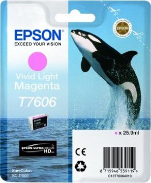 Tinteiro Epson Magenta Claro T7606