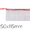 Bolsa Multiusos Tarifold Pvc 250x115 mm Abertura Superior com Fecho Porta Esferográfica e Correia Cor Vermelho