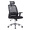 Cadeira de Direção Q-connect Ergonomica Base Metal Encosto Alto com Apoio de Cabeca Ajustável Regulável em Altura 1140+7