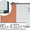 Quadro Branco Nobo Magnético com Tabuleiro de Cortica 585x430 mm