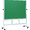 Quadro Branco Rotativo para Giz 120x180cm Verde