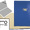 Pasta Classificadora Saro Cartão Compacto Folio com 12 Departamentos Azul