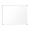 Quadro Branco Nobo Porcelana Magnético 120x240cm