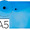 Bolsa Porta Documentos com Mola Din A5 Azul