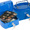 Cofre com Bandeja para Moedas Q-connect 152x80x115 mm Azul