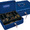 Cofre com Bandeja para Moedas Q-connect 250x90x180 mm Azul
