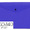Bolsa Porta Documentos com Fecho de Mola Formato 26x14 cm Cor Azul