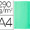 Classificador Exacompta em Cartolina com Bolsa Din A4 Verde 290 gr