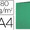 Classificador Exacompta em Cartolina Din A4 Verde Escuro 80 gr