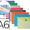 Bolsa Porta Documentos com Mola Din A6 12 Cores Sortidas
