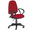 Cadeira de Escritorio Rocada com Bracos Cor Bordeaux Diametro Base 610 mm Encosto de 490 mm X 420 mm