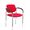 Cadeira de Receção Villalgordo Piqueras Y Crespo LI350CB Vermelho