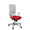 Cadeira de Escritório Ossa Bl Piqueras Y Crespo SBSP350 Vermelho