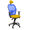 Cadeira de Escritório com Apoio para a Cabeça Jorquera Piqueras Y Crespo ALI100C Amarelo