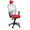 Cadeira de Escritório com Apoio para a Cabeça Jorquera Piqueras Y Crespo ALI350C Vermelho