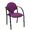 Cadeira de Receção Hellin Piqueras Y Crespo 220PTNSP760 Roxo (2 Uds)