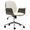 Cadeiras de Escritório Madeira Curva Pele Sintética Branco